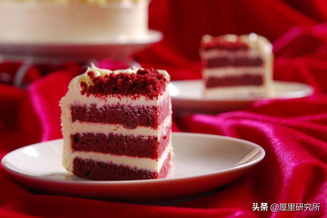 红丝绒蛋糕家用烤箱,小烤箱红丝绒酸奶蛋糕
