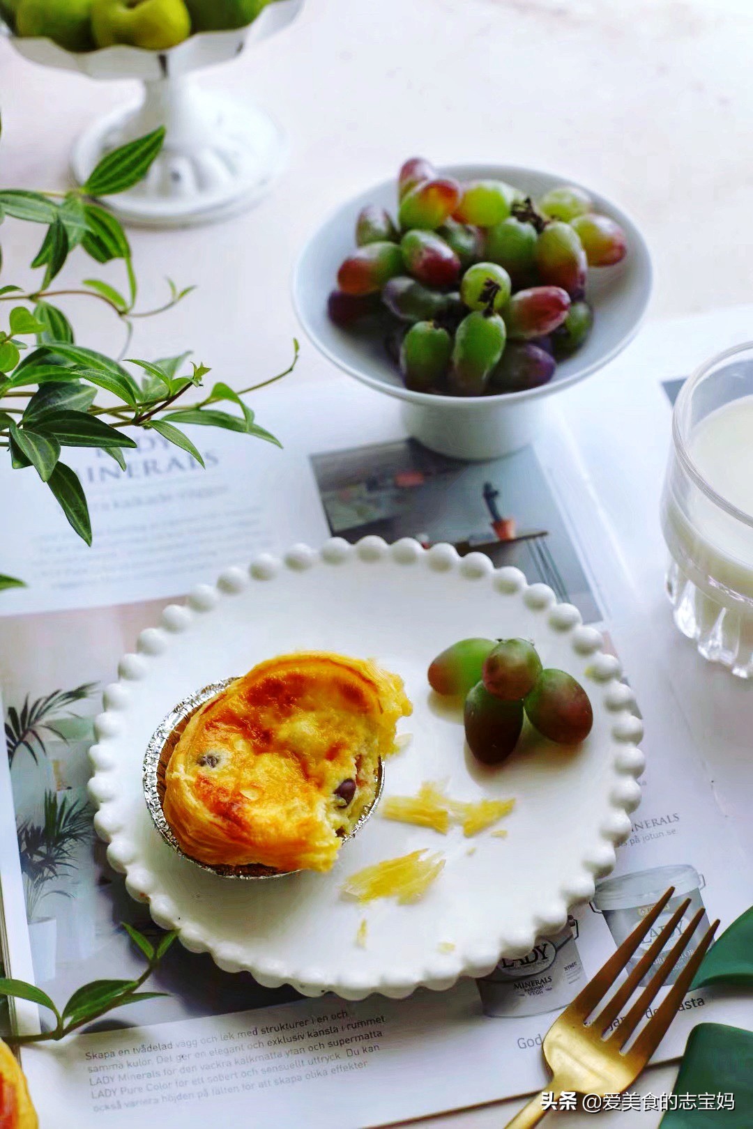 自制酸奶蛋挞味道好极了,在家就能做的简单酸奶蛋挞