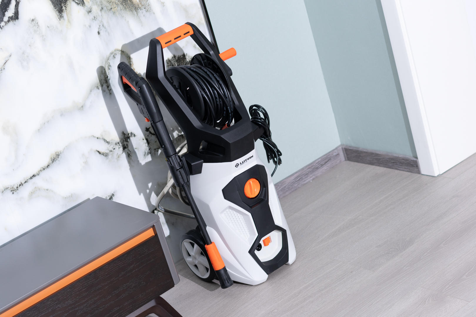 半价入手绿田悟空g4c洗车机,绿田悟空高压洗车机安装教程