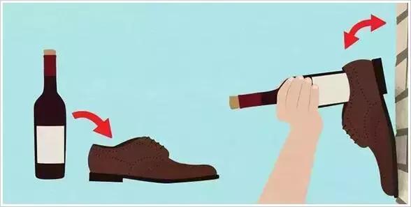 喝红酒时候没有开瓶器怎么开瓶,想喝红酒没有开瓶器怎么办