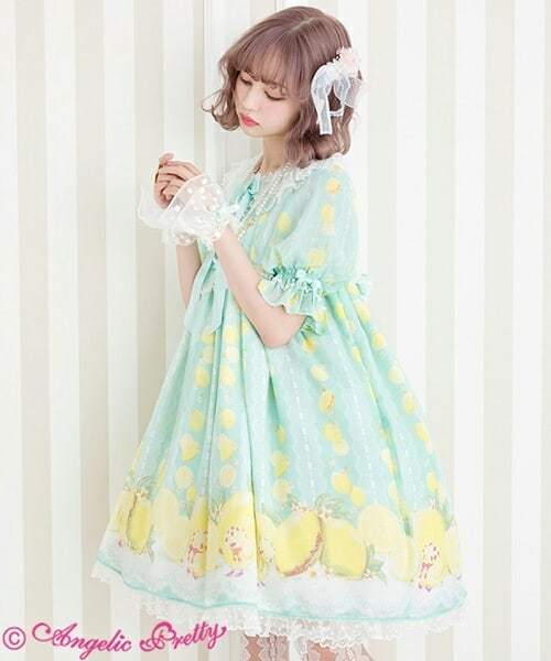 显瘦蓝色lolita夏季,好看显白凉快的lolita