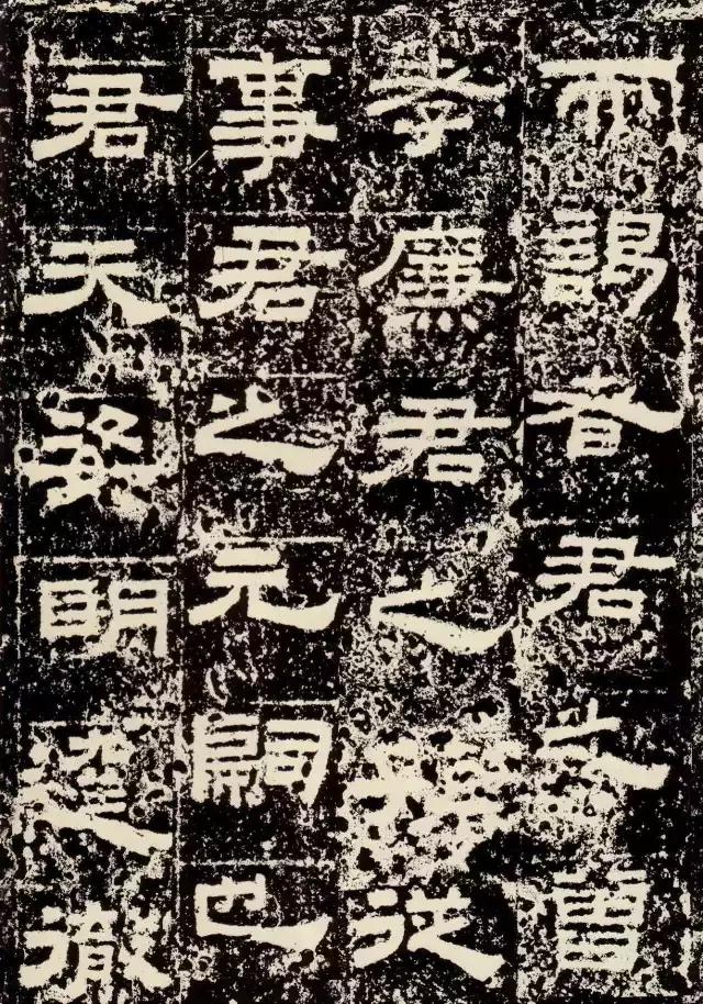 汉隶礼器碑独特的方笔技法,汉隶碑的正确笔法