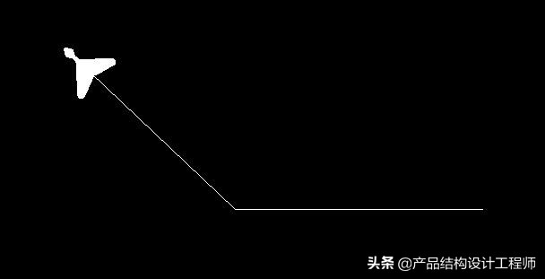 cad引线是小圆点和箭头一起,cad自定义引线箭头是反的