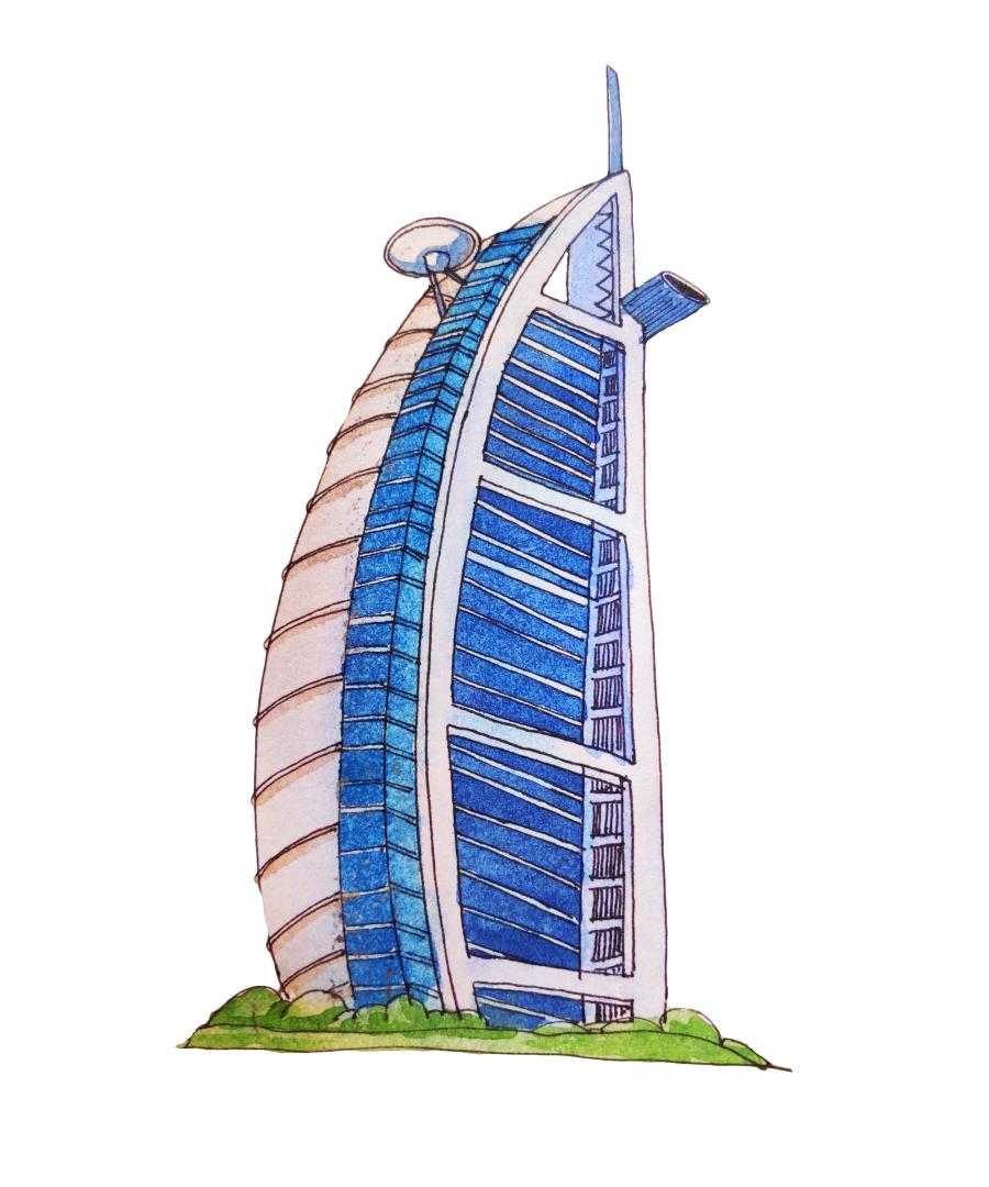 迪拜填海烂尾工程恢复了吗,迪拜旋转大厦建造图