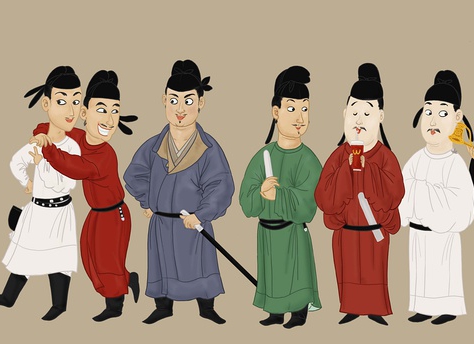 中国古代各朝代穿衣过程,古代衣饰文化概观