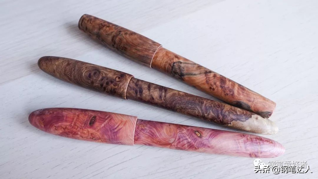 高级木制钢笔私人订制,手工定制木杆钢笔