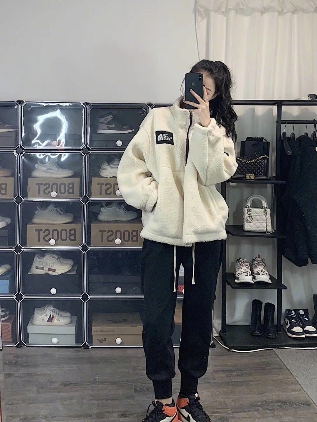 运动裤真的太舒服了，冬天也想穿又怕显臃肿，我来教你