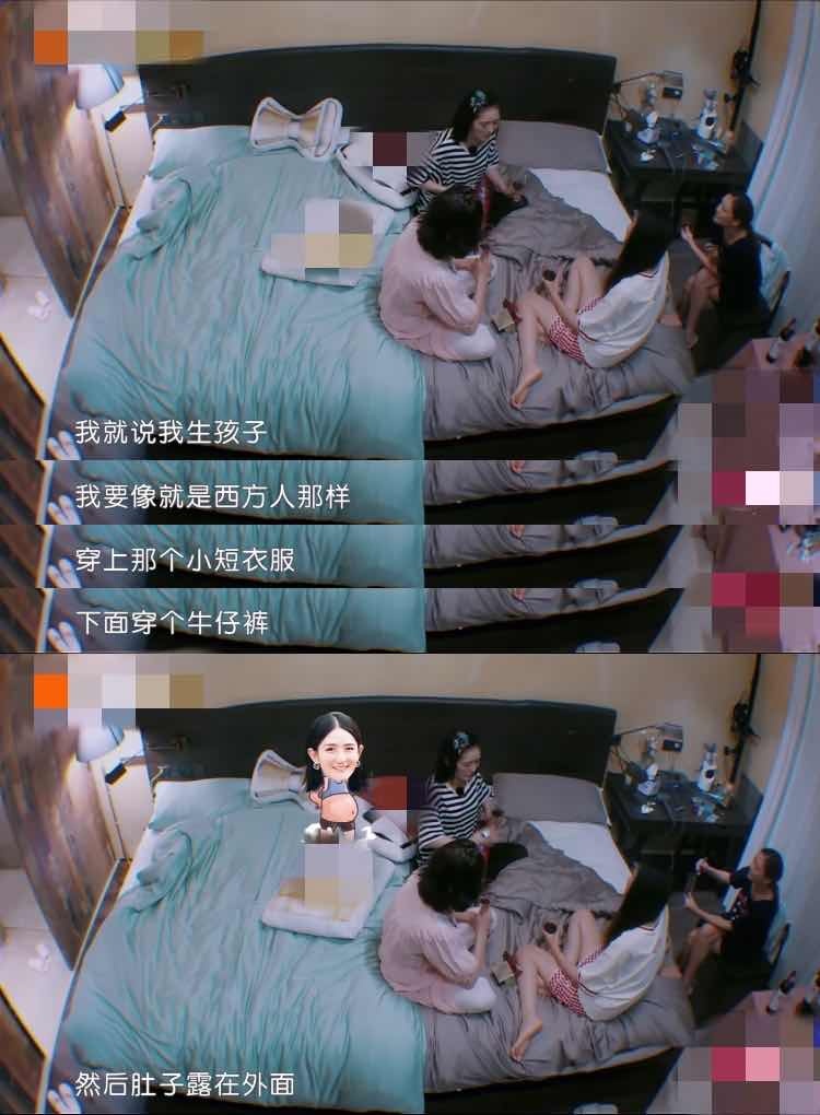 谢娜产后首次与张杰秀恩爱的视频,谢娜生了双胞胎张杰哭了