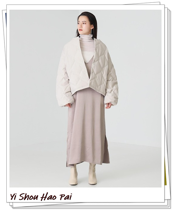 不同版型羽绒服穿搭女,145矮个子短款羽绒服