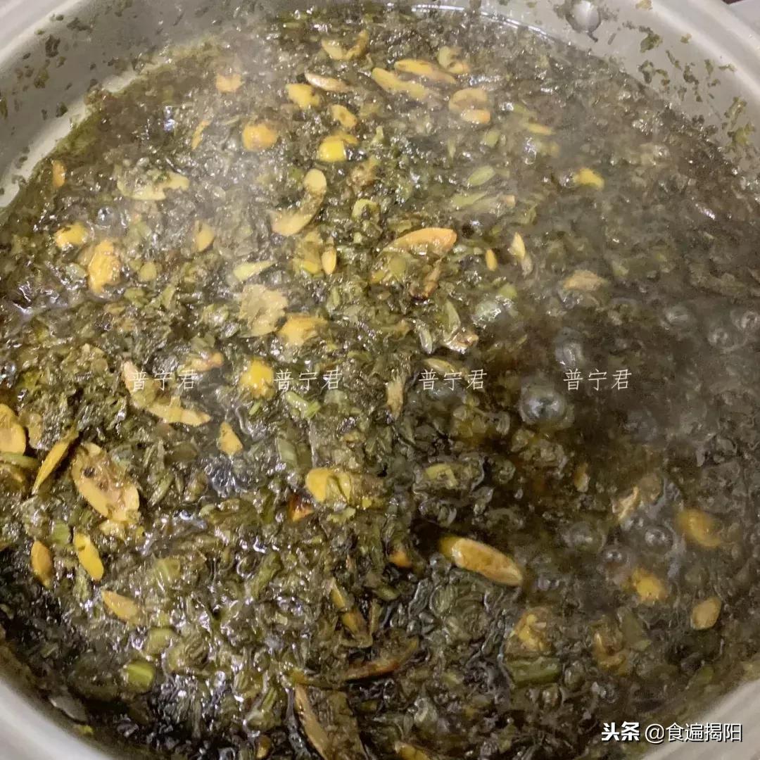 正宗的广东橄榄菜的制作,潮汕橄榄菜制作过程曝光