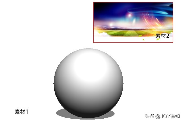 ps教程打造一个大气立体足球场,photoshop彩色镂空球体