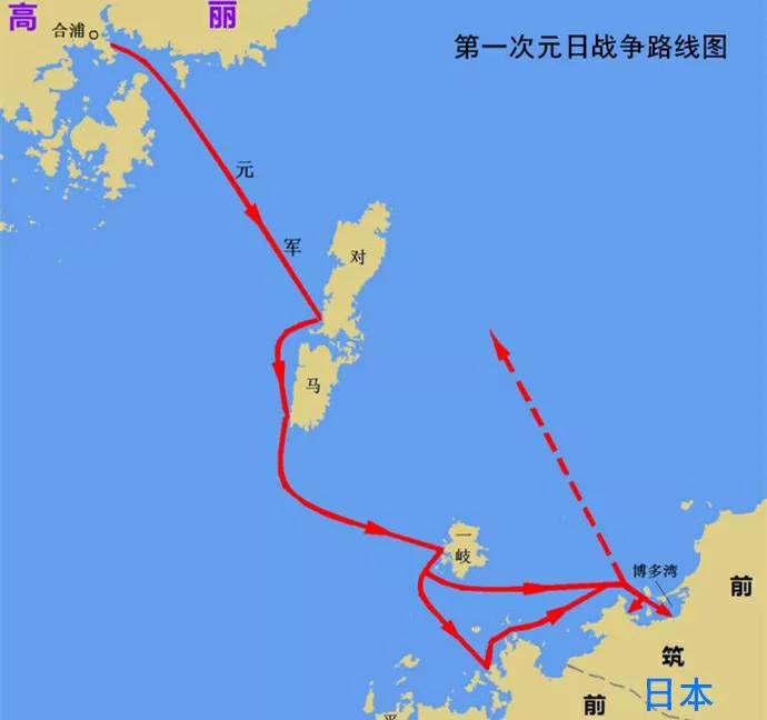 两场台风，阻挡了蒙古人的东征铁蹄，东瀛小国侥幸存活