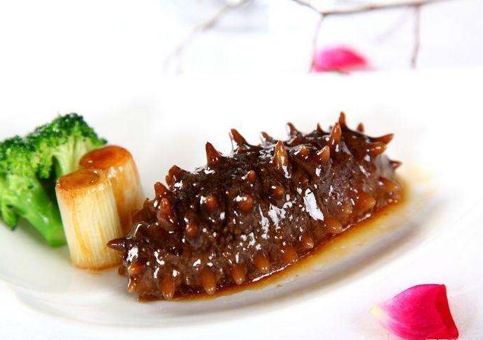 泡发好的海参咋样做鲍汁辽参,葱烧海参辽参