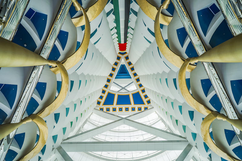 沙漠浪漫之旅迪拜,从天空进入海底