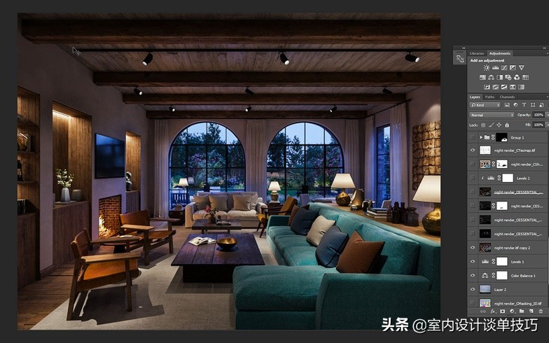 3dmax家具建模渲染全套合集教程,3dmax工业风墙壁贴图