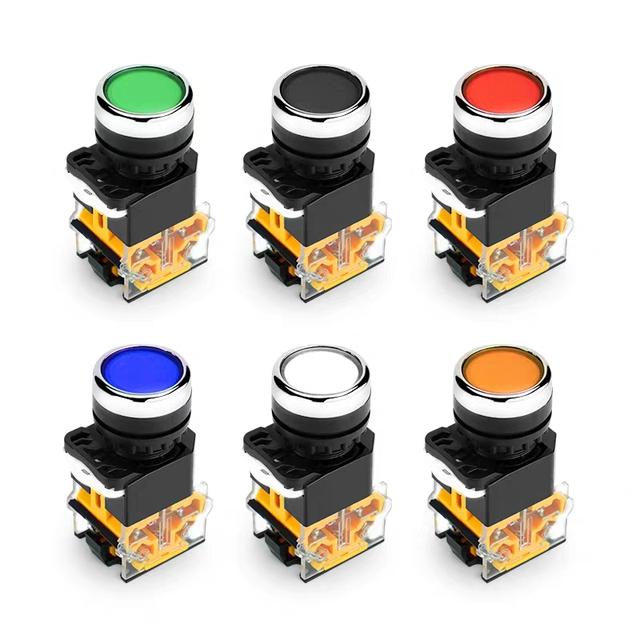 电气知识按钮基本讲解,常用的电气按钮