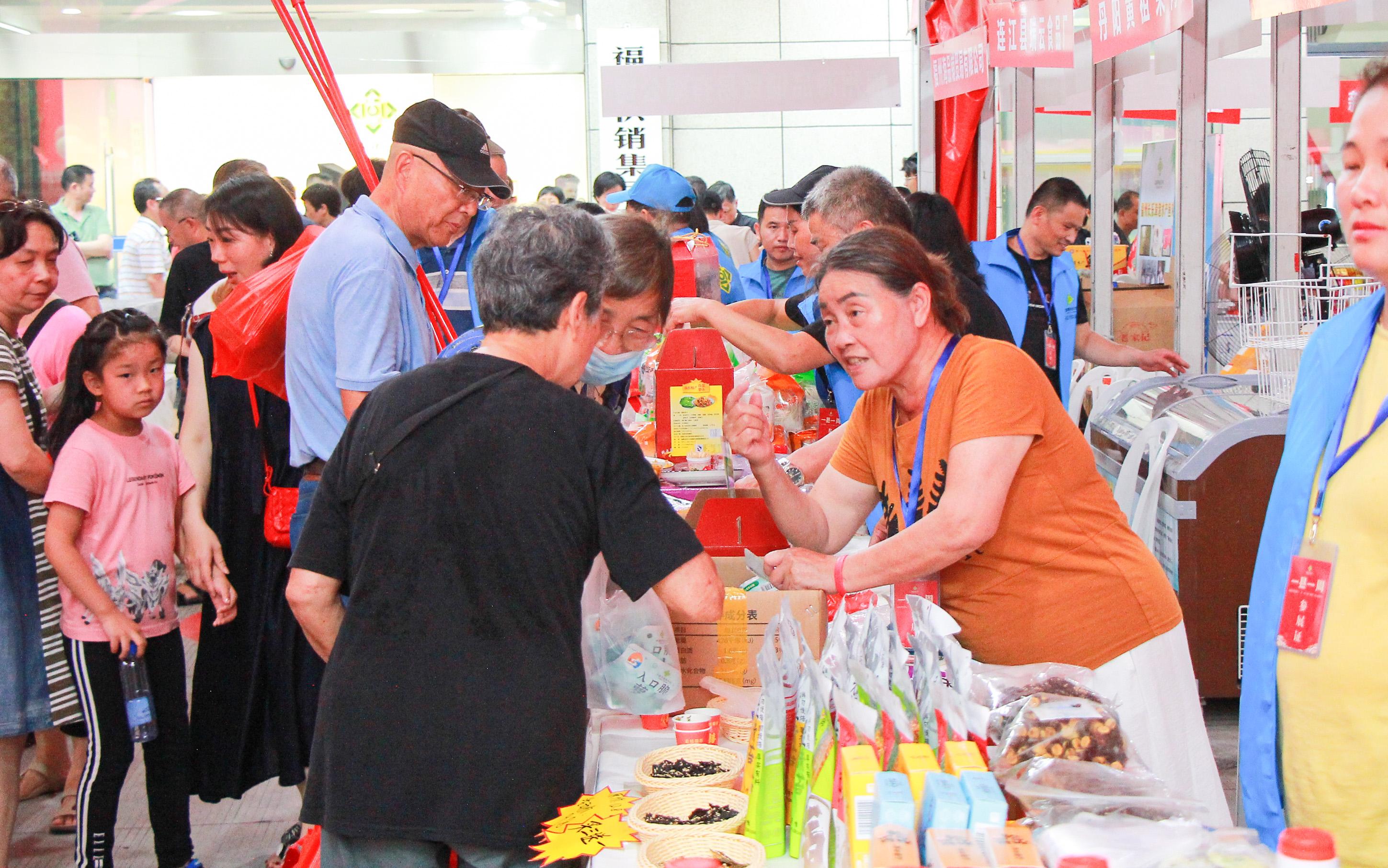 “一县一周特产惠农”福州,连江、长乐专场燃爆端午