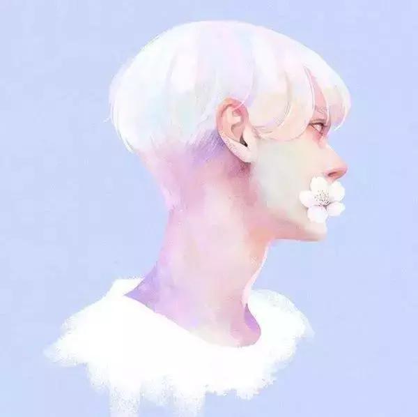 男生头像简单干净动漫手绘,三人闺蜜头像动漫可爱手绘