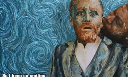 张靓颖世界名画特效,张靓颖mv世界名画获奖分析