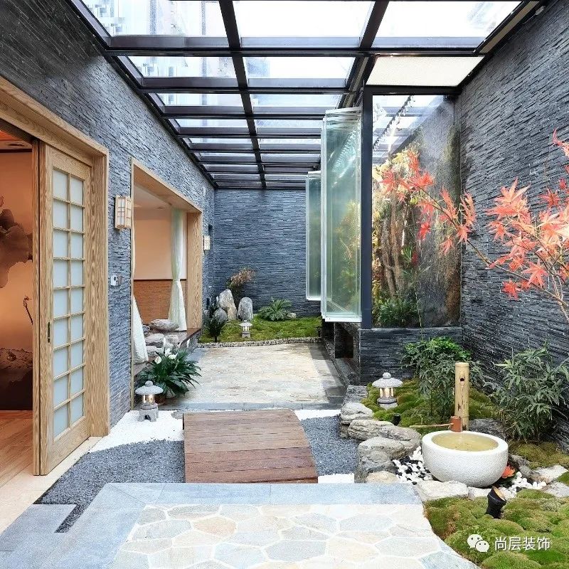 九溪墅精装修效果图,世茂九溪墅国风合院别墅