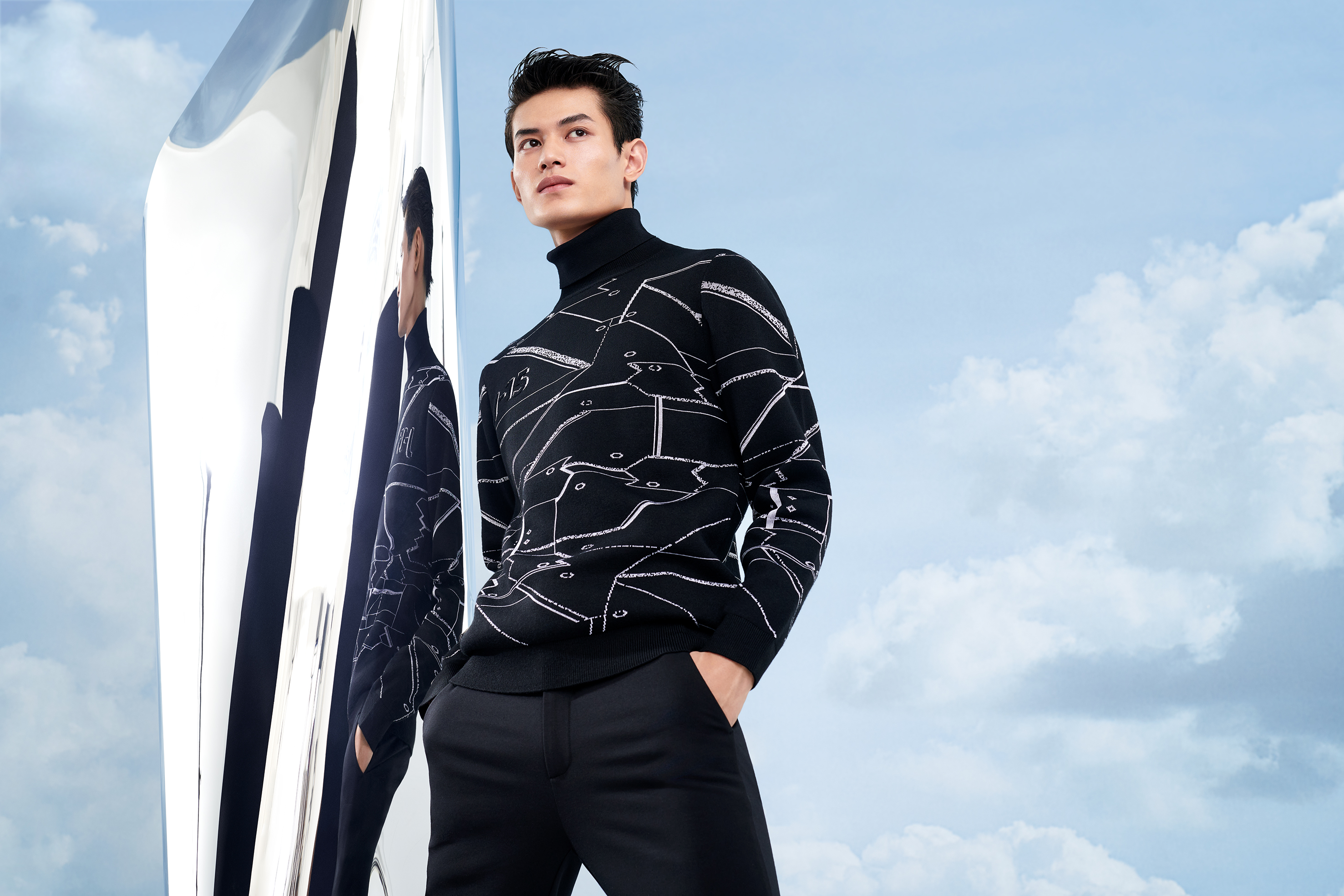 劲霸男装茄克短装2021,劲霸男装一件茄克如何打碎常规