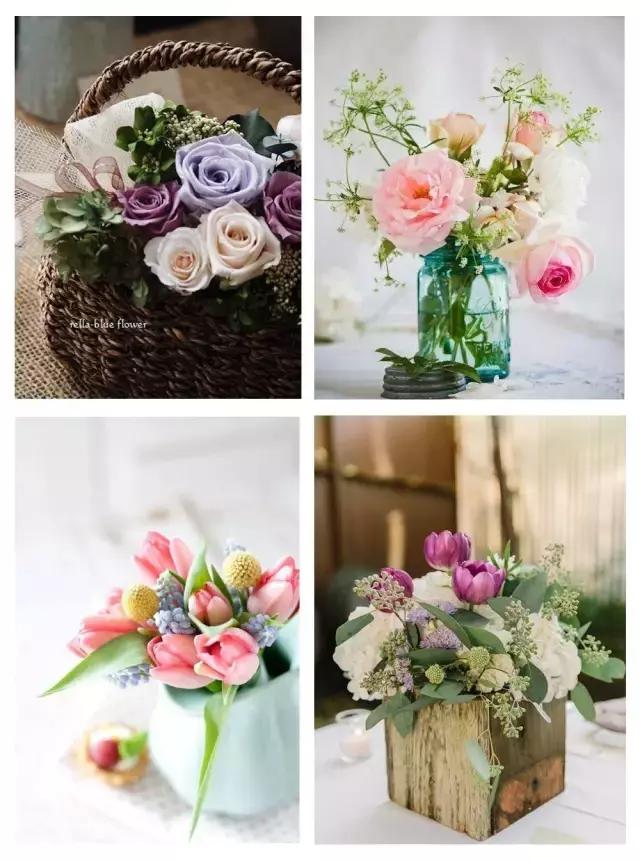 蒲公英插花技巧,小瓶口插花技巧