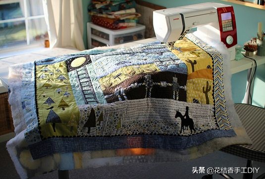 手工小方块布简单又漂亮,小布块手工简单