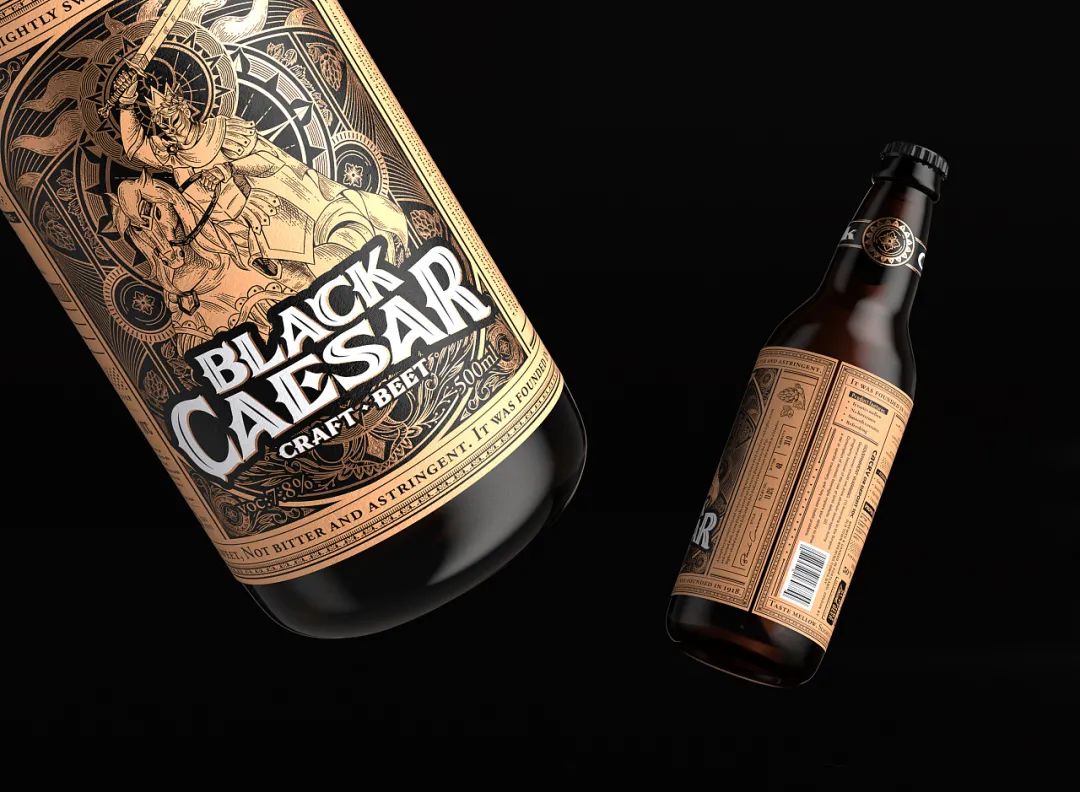 打碎常规思维创新,口碑好的精酿啤酒包装设计图片