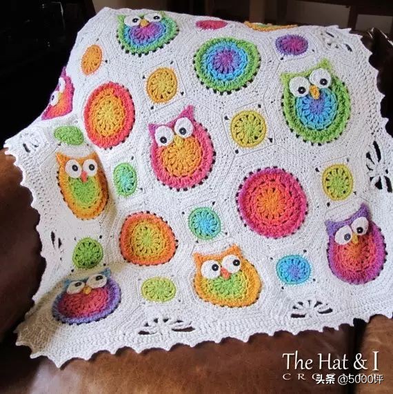 编织宝宝毯教程,编织漂亮婴儿卡通毯子