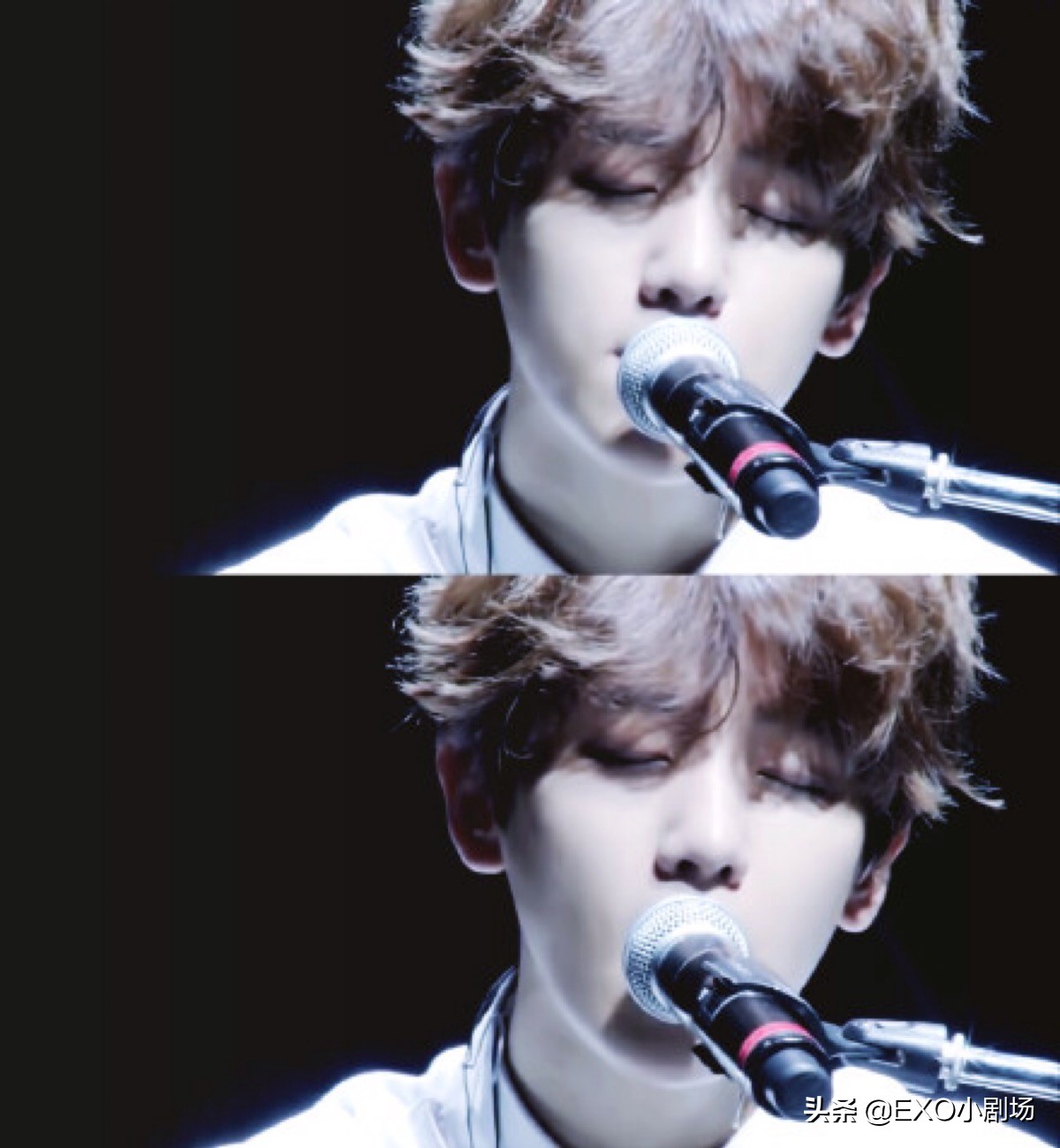 exo十一周年边伯贤loveshot,exo人间理想