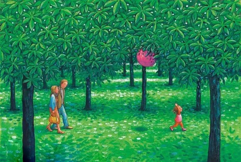 幾米让我们一起做片刻的美梦吧