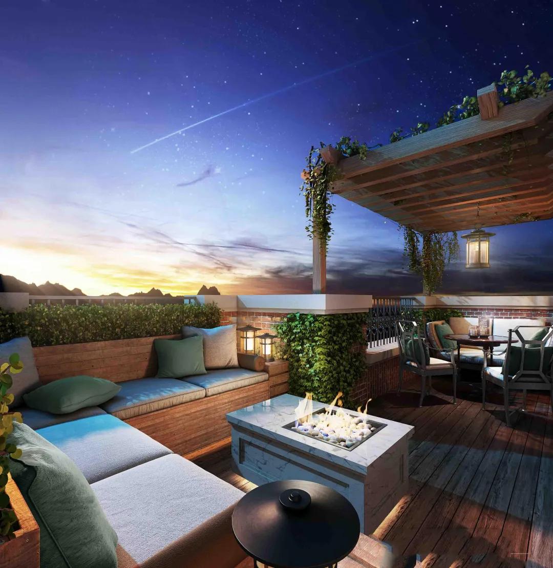 日式庭院景观设计3d图,日系庭院设计建模