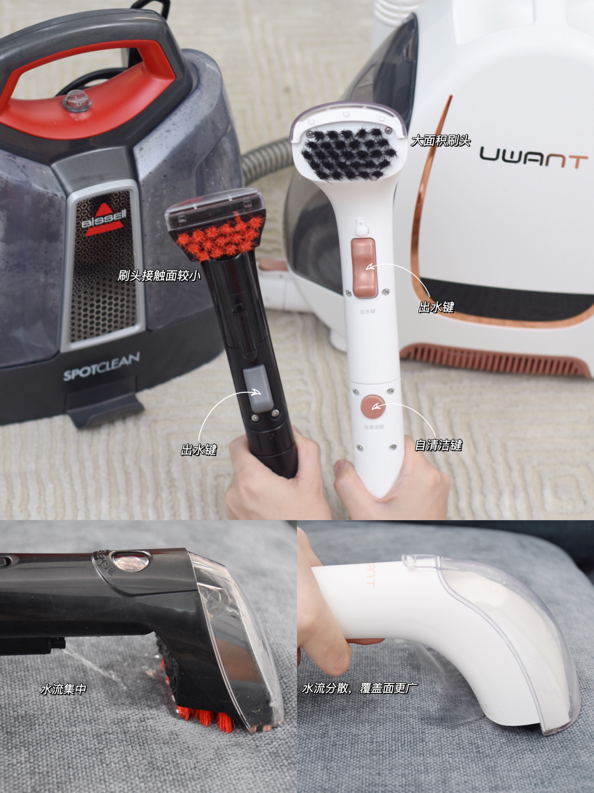 德尔玛by100布艺沙发清洗机怎么样,三四百的布艺清洗机横向测评