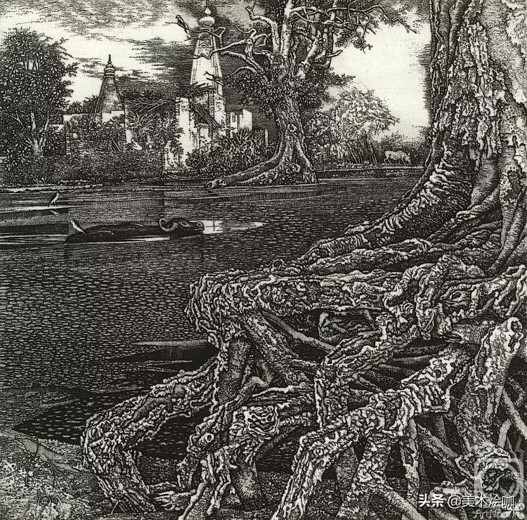 德国风景素描大全,东欧风景素描