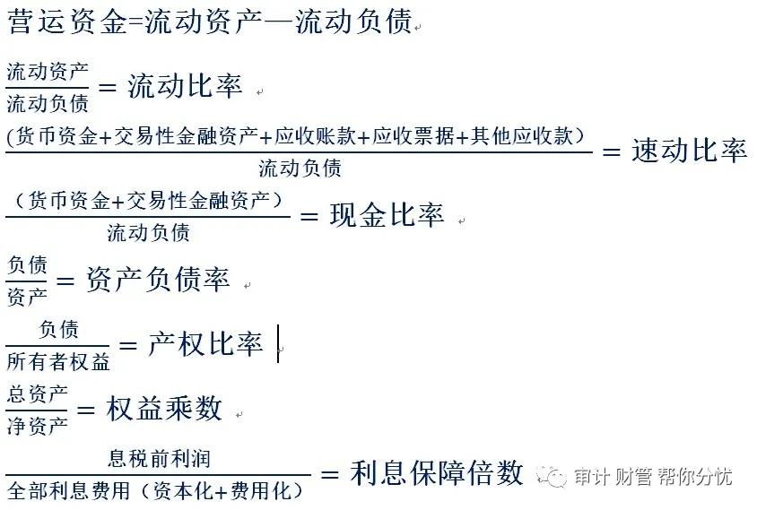财务管理中的各种指标,企业财务管理基础知识及讲解