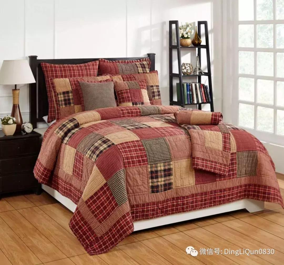 拼布三件套图片大全,拼布作品衣服