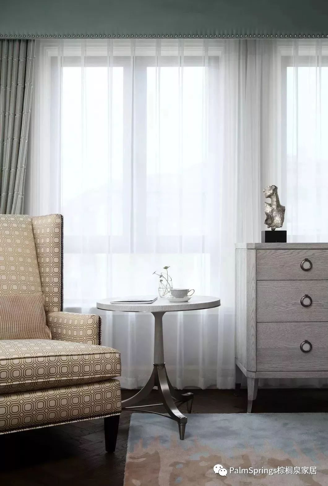 PALMSPRINGS案例|680㎡奢美花园别墅，遇见「有温度的家」