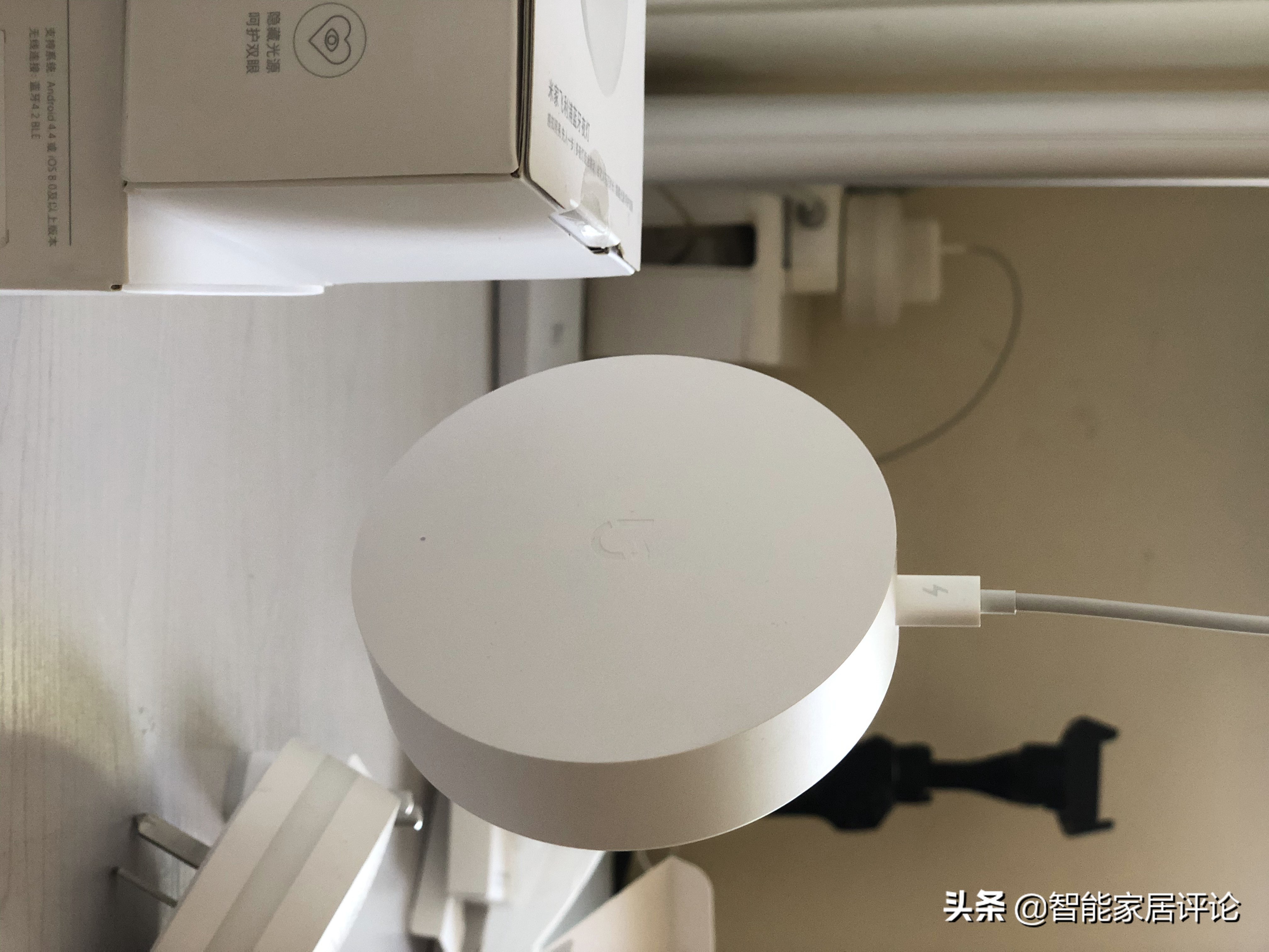 米家多模智能网关光照感应器,米家智能多模网关控制灯光