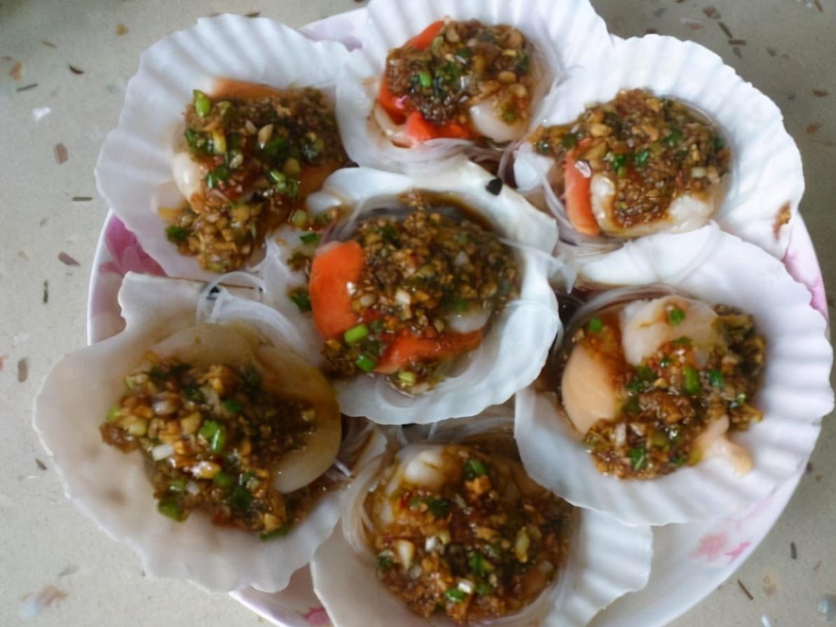 蒜蓉粉丝扇贝最正宗的做法,蒜蓉粉丝扇贝的做法