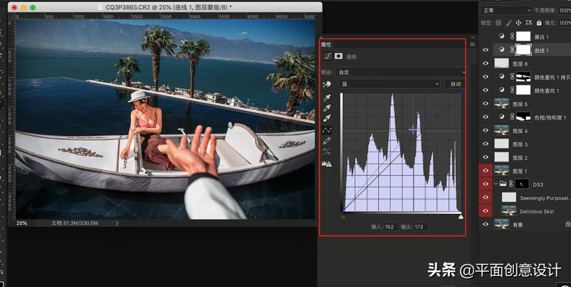 ps教程赛博朋克风格调色人像篇,ps人像修图先调色还是先磨皮