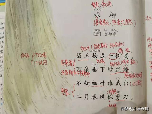 二年级上古诗二首课后讲解,二年级古诗二首知识点总结