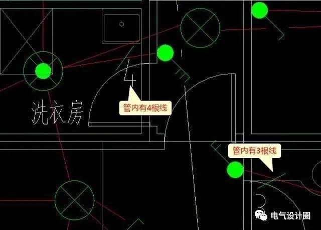 照明系统识图视频教程,电气照明安装平面图符号