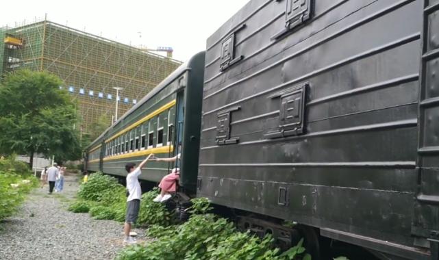 湖南长沙的绿皮火车,长沙绿皮火车拍照打卡