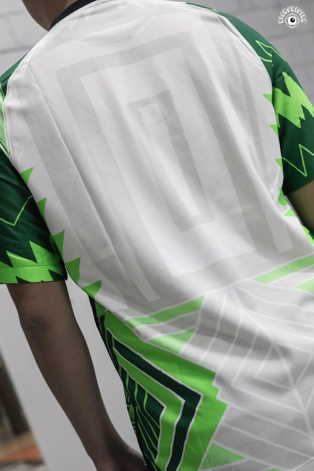 尼日利亚2023年客场球衣,nike尼日利亚球衣