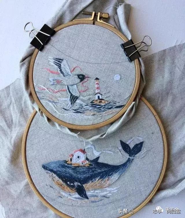 领口刺绣小花朵,刺绣花朵500种图片大全