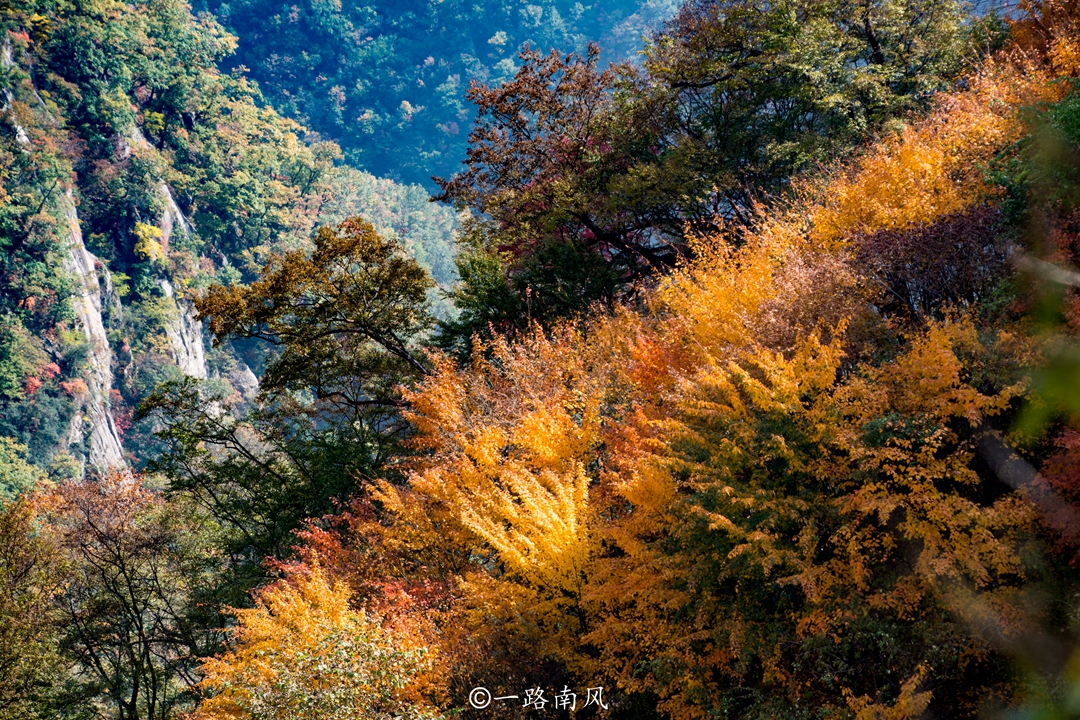 洛阳白云山美成了仙境,河南洛阳市白云山风景区