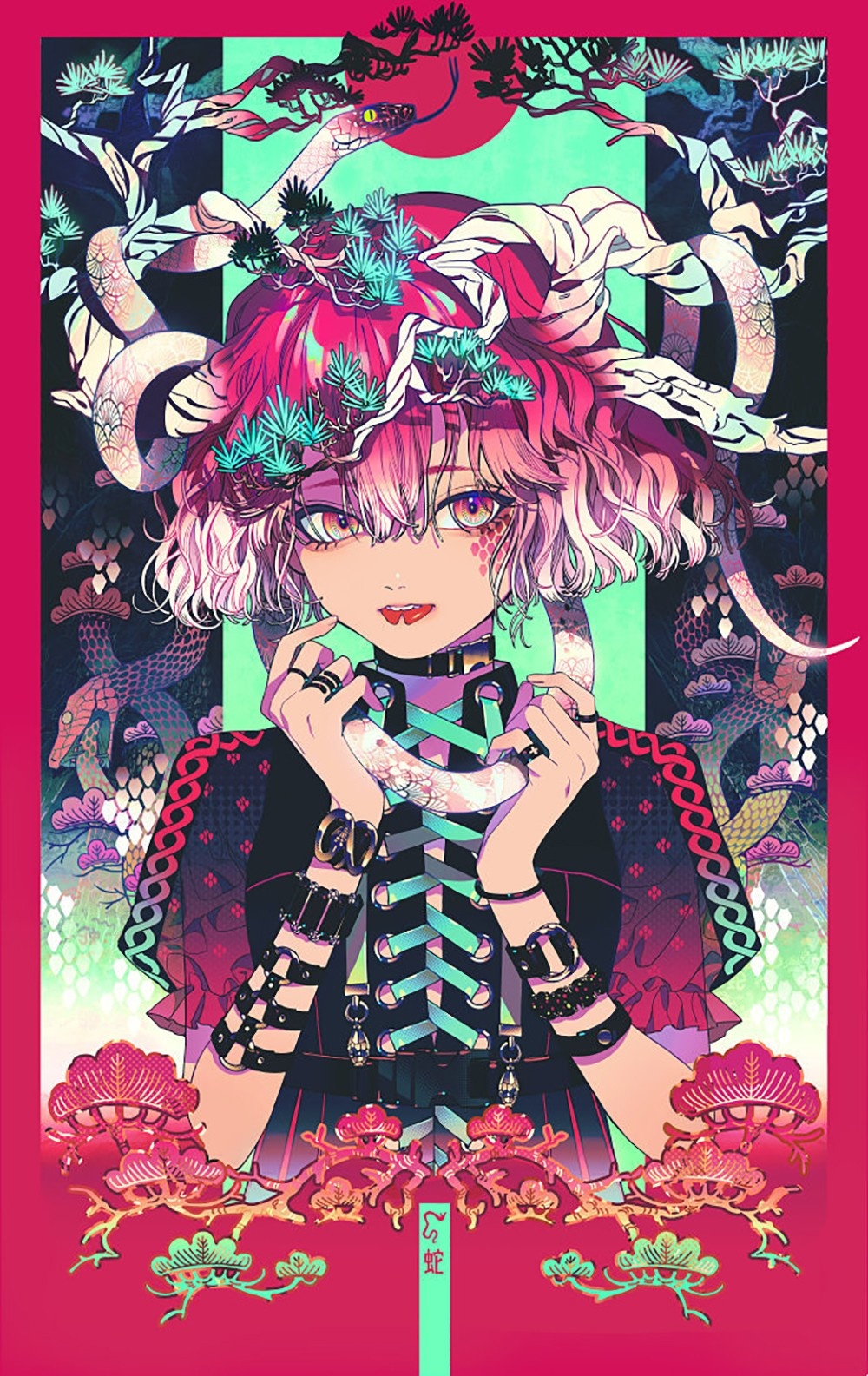 作品画面风格清新独特令人欣赏,史上最惊艳的构图作品