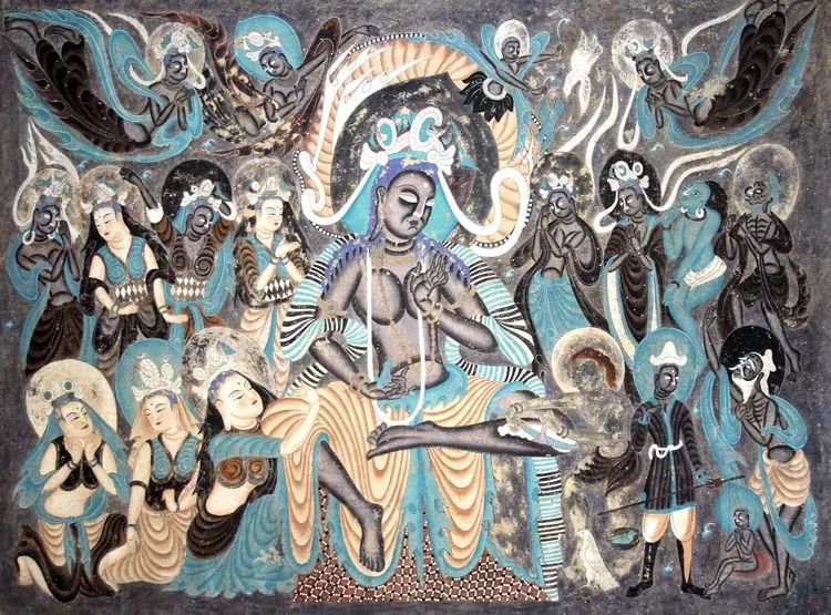 敦煌壁画体验,走进敦煌光影艺术展