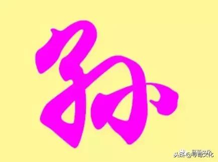 百家姓的孙怎么写,孙的汉字演变视频