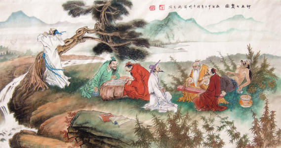 魏晋风度竹林七贤全文,魏晋风流名士竹林七贤